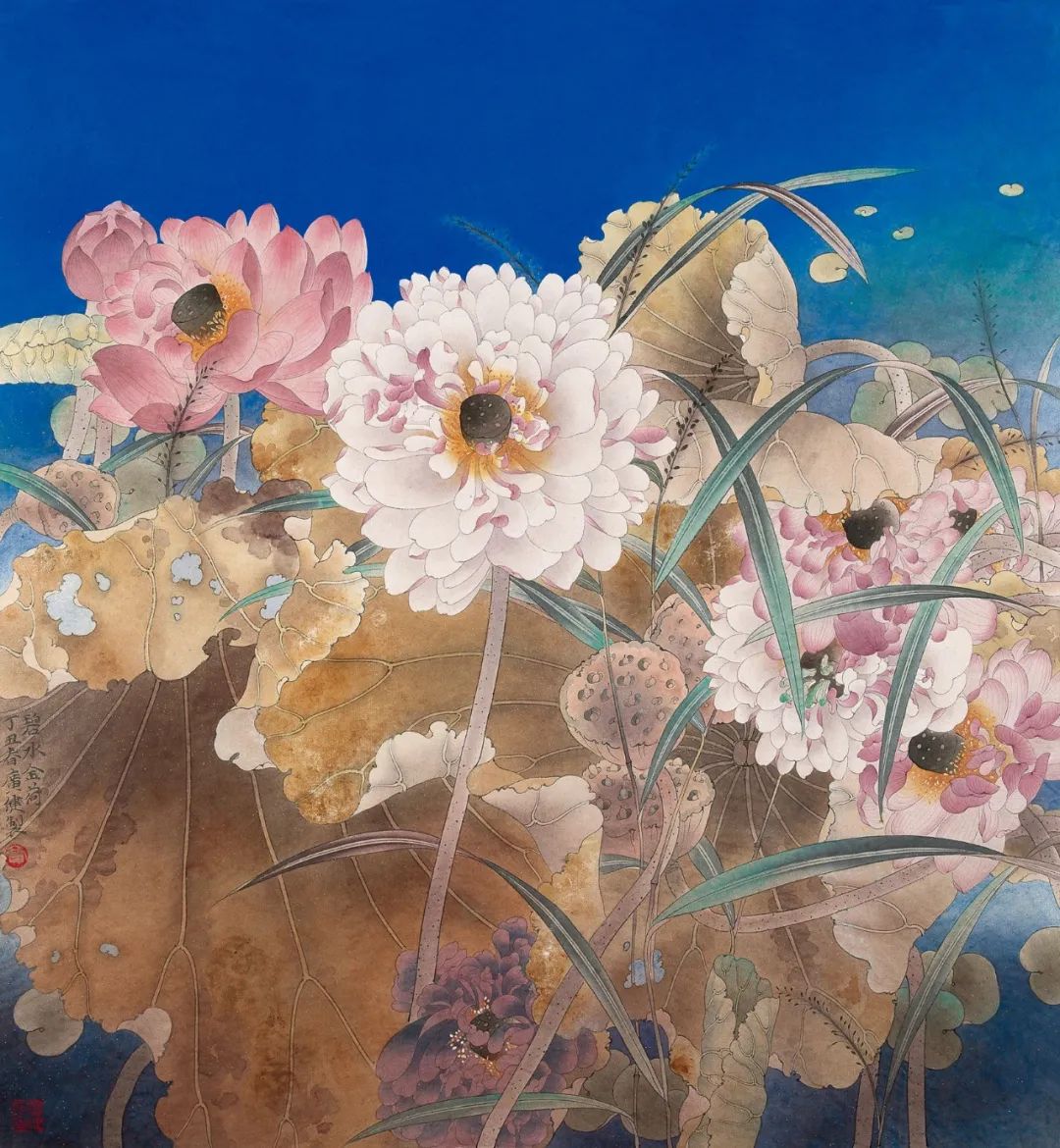 一炷心香洞府开——论贾广健花鸟画的创造与突破-中国画学院